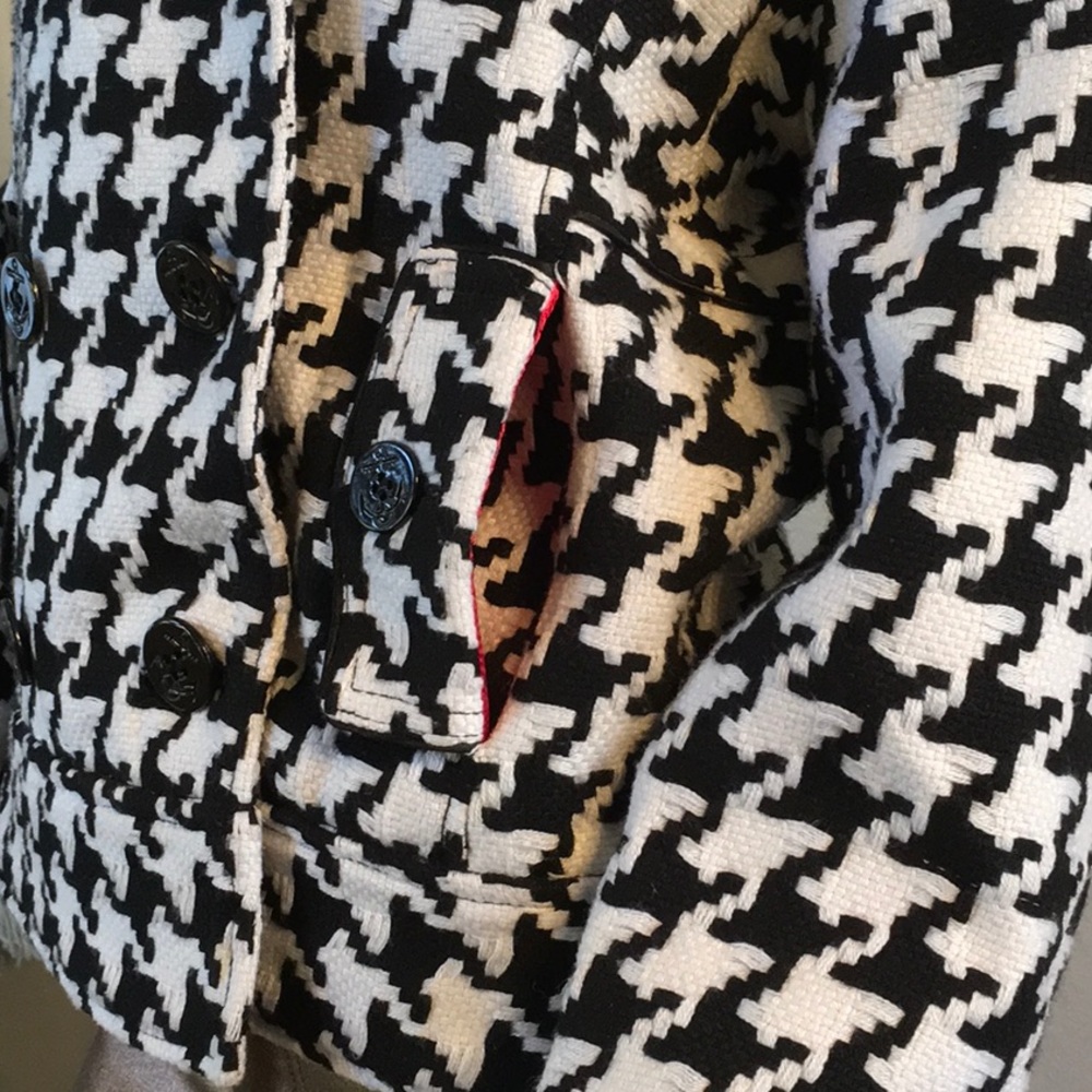 Wool Blend Double-Breasted Jacket - image 4